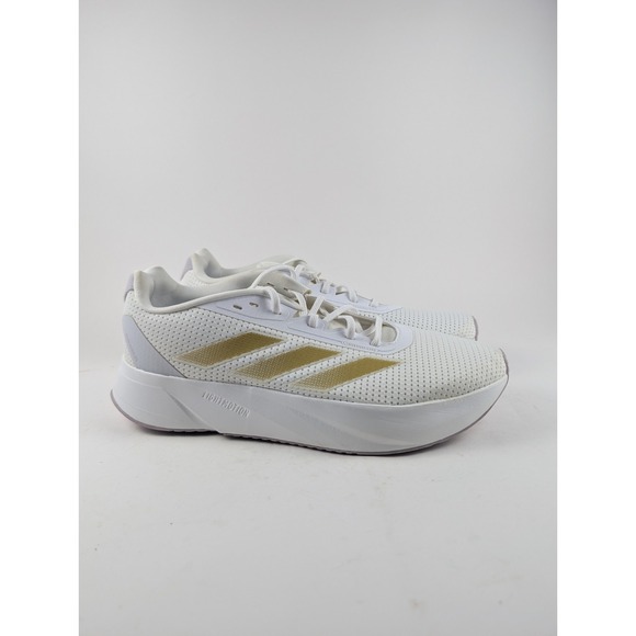 Adidas Womens Duramo SL IF7883 White Running Shoes Sneakers Size 11.5 EUC - Picture 1 of 8